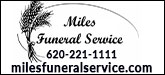 Miles Funeral Service Sponsorship Banner