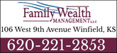Family Wealth Management Sponsorship Banner