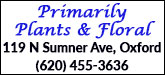 Primarily Plants & Floral Sponsorship Banner